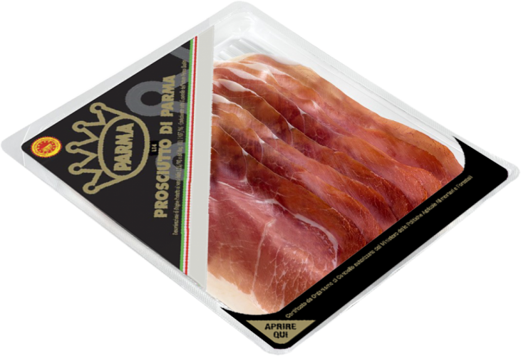 Parma ham 18/20 months sliced 100 g 